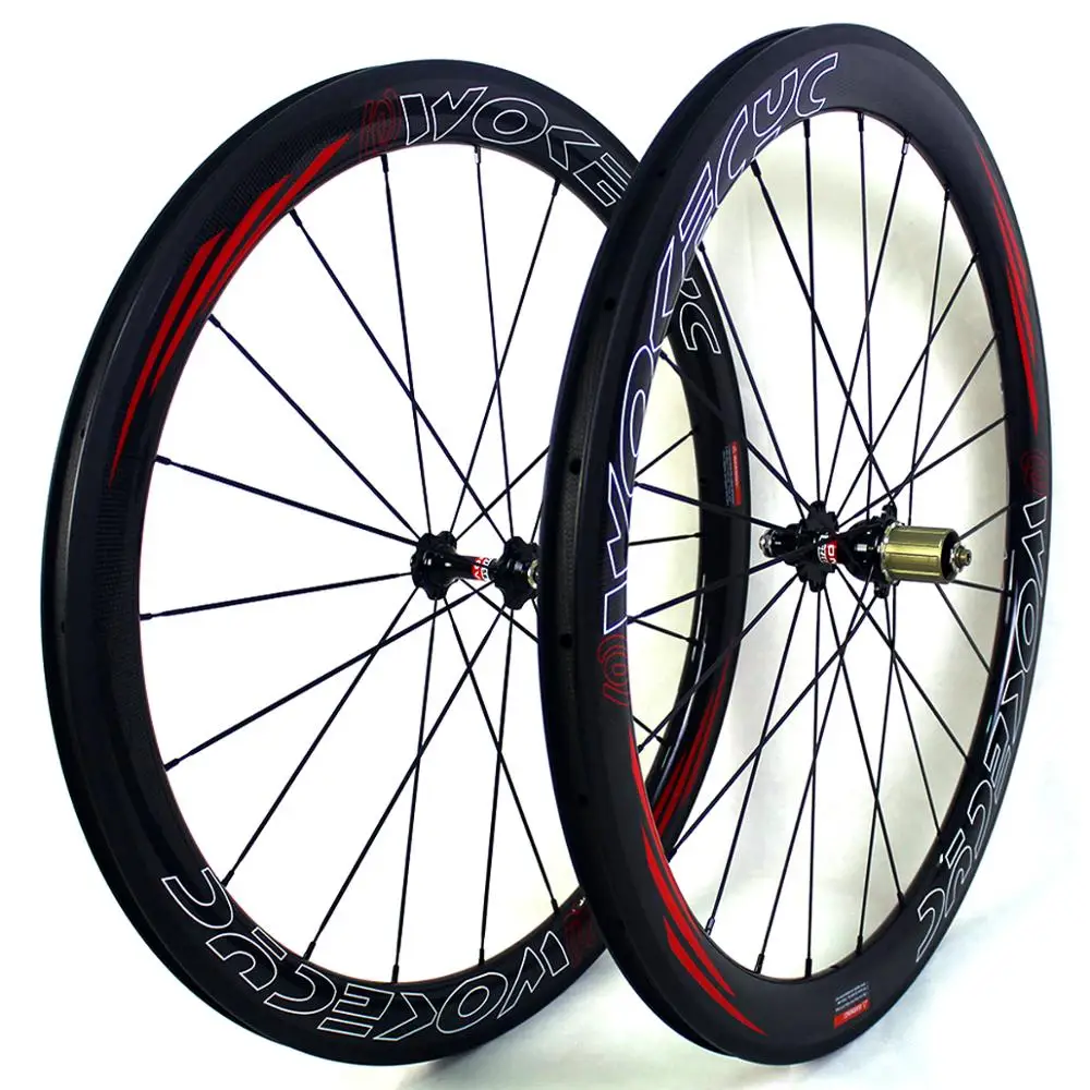 Carbon Road bike wheels depth 50mm carbon bicycle wheelset 25mm width