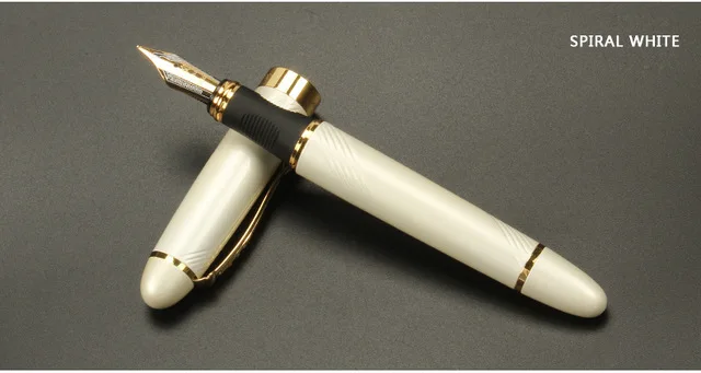 JINHAO X450 высокое качество самопишущее перо металлический золотой зажим роскошные ручки Caneta Канцтовары офисный школьный расходные материалы - Цвет: Fountain pen 16