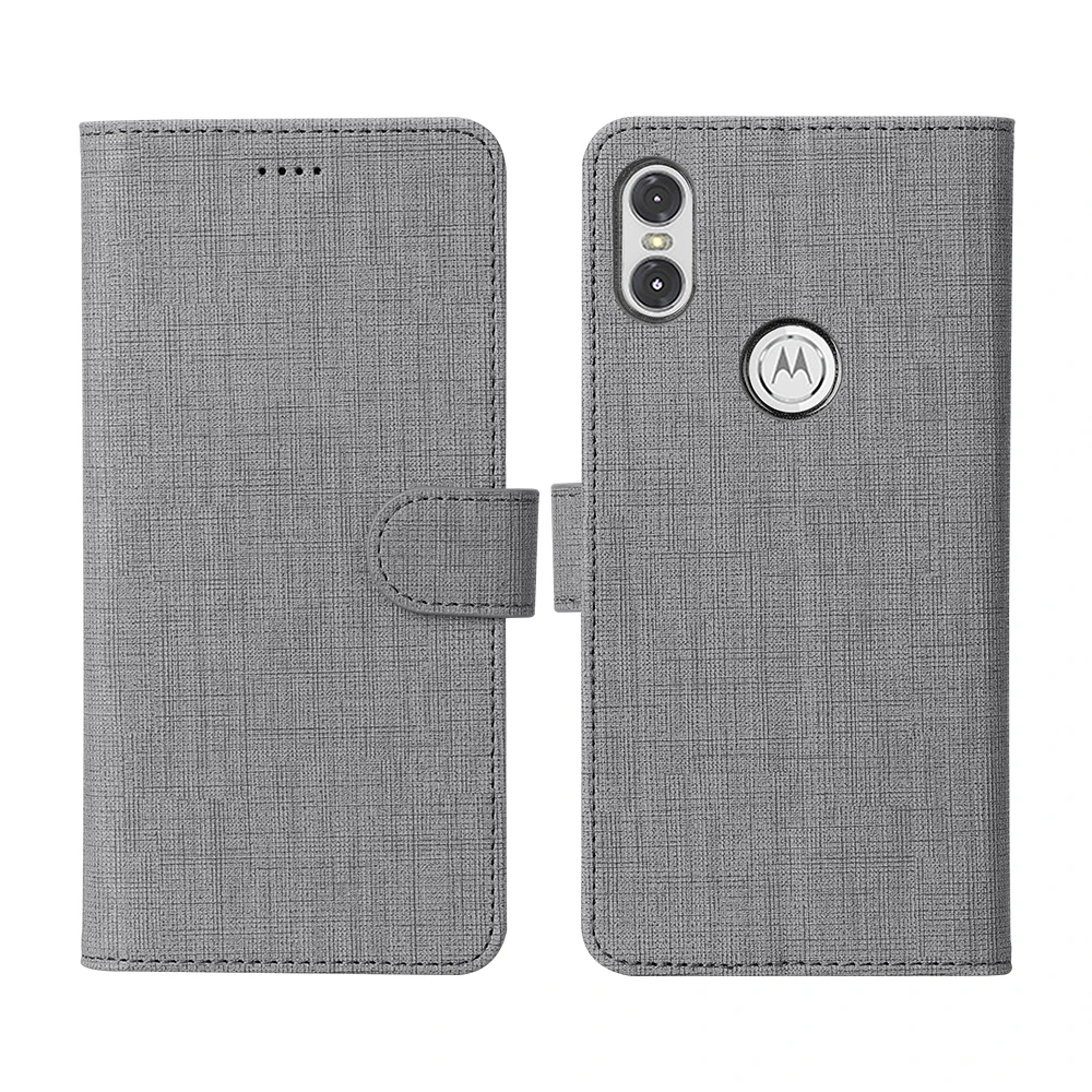 

For Motorola MOTO One / P30 Play Phone Case Wallet Soft Shockproof Flip Leather Protective moto1 Cover Anti-fall Business Casing