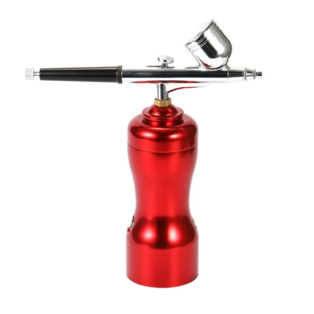 

Lightweight Beautiful Airbrush Set Small Spray Pump Pen Set Air Compressor Kit for Art Painting Tattoo Craft Cake Spray Model