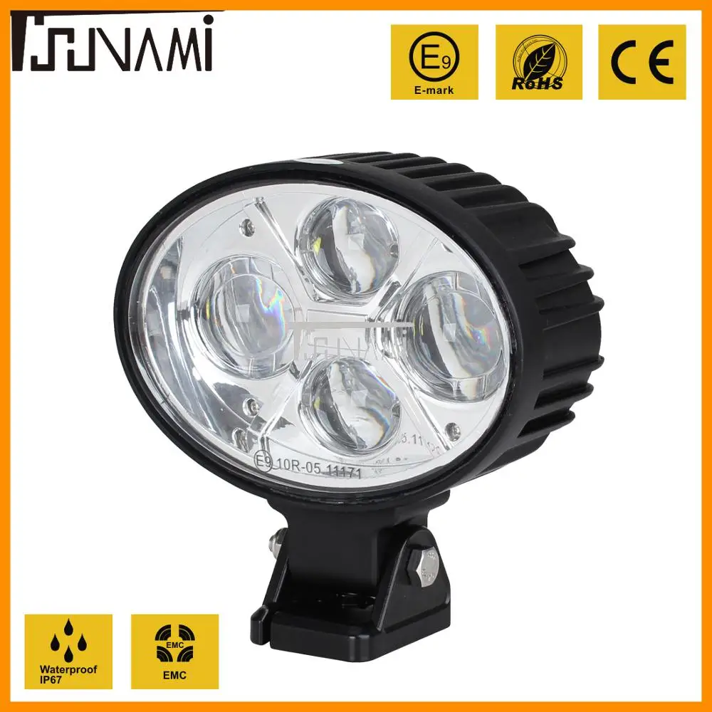 

Factory Direct Sales LED Head Light 3000Lm Oval Driving light Long Lifetime led driving lights for car off road
