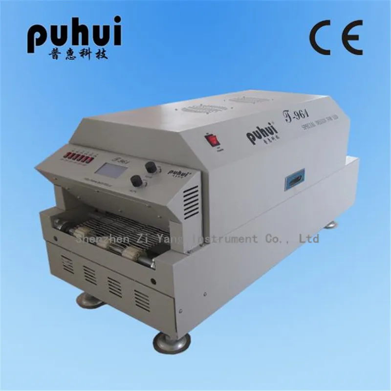 

LED Reflow Oven  Infrared Heating T961 Mobile IC BGA  repairing tools Puhui T-961 6 Temperature Zone  Smart curve heating