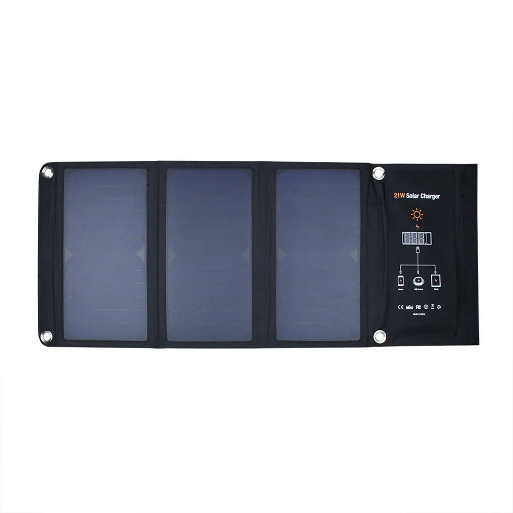 

15W/21W Portable Solar Charging Bags Foldable 5V Outdoor Charger for Phone Tablet