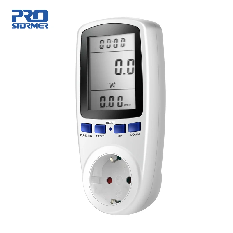 Prostormer EU Digital Energy Meter Power Meter Volt Voltage Wattmeter Power Analyzer font b Electronic b