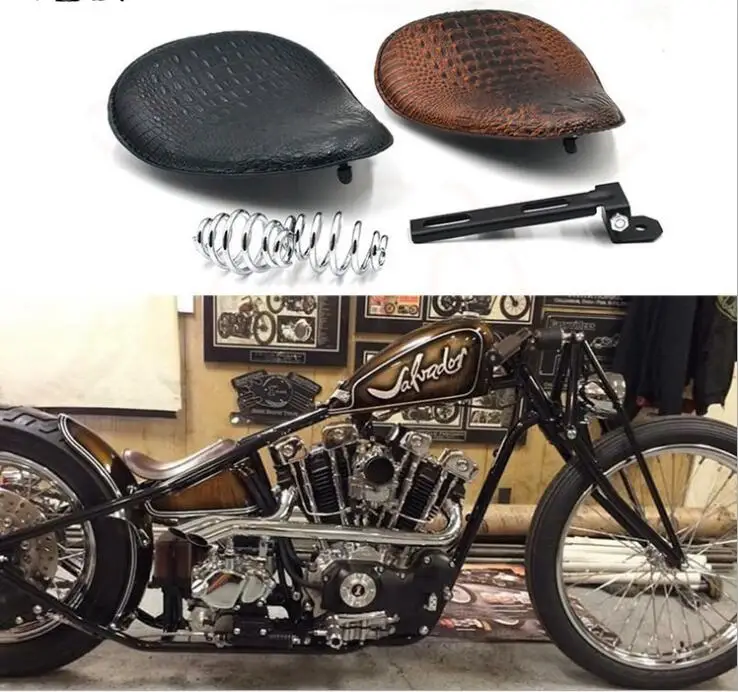 

Motorcycle Solo Seat Baseplate & Springs & Bracket Mounting Kit for Sportster XL 883 1200 Bobber Chopper