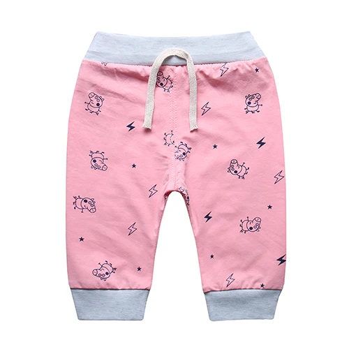 Новинка года, летняя одежда для малышей, шорты для мальчиков и девочек, шорты для малышей повседневные штаны до колена для детей возрастом от 0 до 24 месяцев, HZ852 - Цвет: Pink