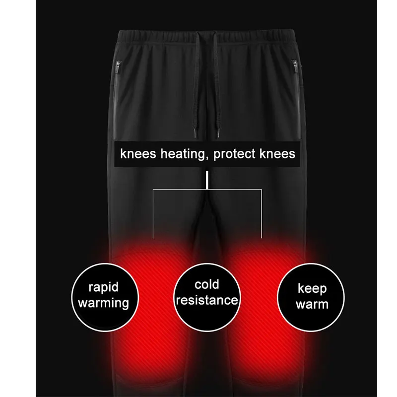 Aufdiazy USB calefacción pantalones de los hombres de invierno cálido Deporte Pantalones de deporte al aire libre senderismo esquí Camping senderismo caliente pantalones de lana para los hombres IM035 Aufdiazy USB calefacción pantalones de los hombres de invierno cálido Deporte Pantalones de deporte al aire libre senderismo esquí Camping senderismo caliente pantalones de lana para los hombres IM035
