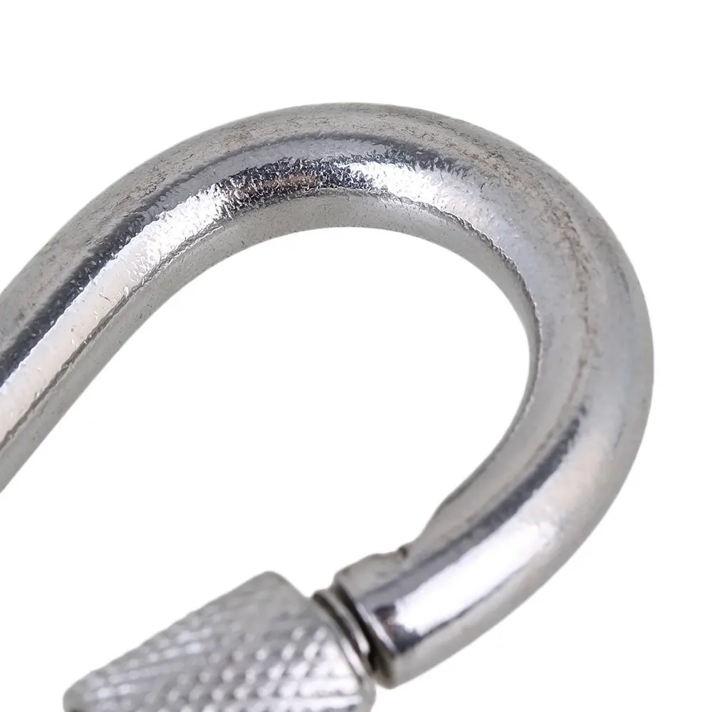 Серебряный карабин из нержавеющей стали 304 M7 * 70 для активного отдыха|carabiner