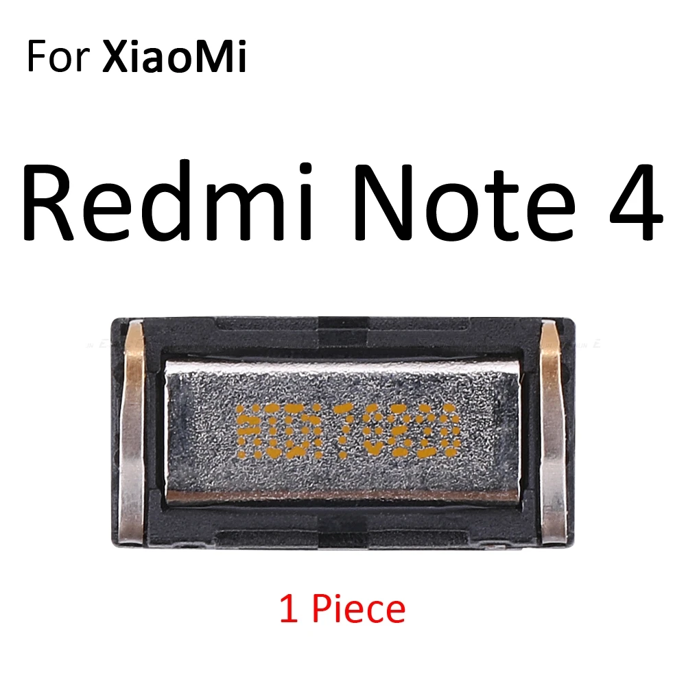Верхний передний наушник динамик для XiaoMi Redmi Note 7 6 6A 5 5A 4 4X 4A 3 3X3 S Pro S2 Global запасные части - Цвет: For Redmi Note 4
