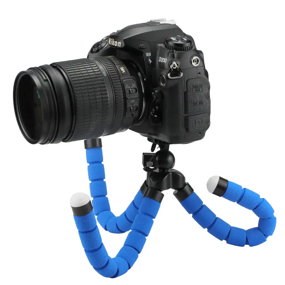 Штатив-Осьминожка, подставка, паук, Гибкий Мобильный мини-штатив Gorillapod для iPhone, GoPro, Canon, Nikon, sony, камера, настольный телефон