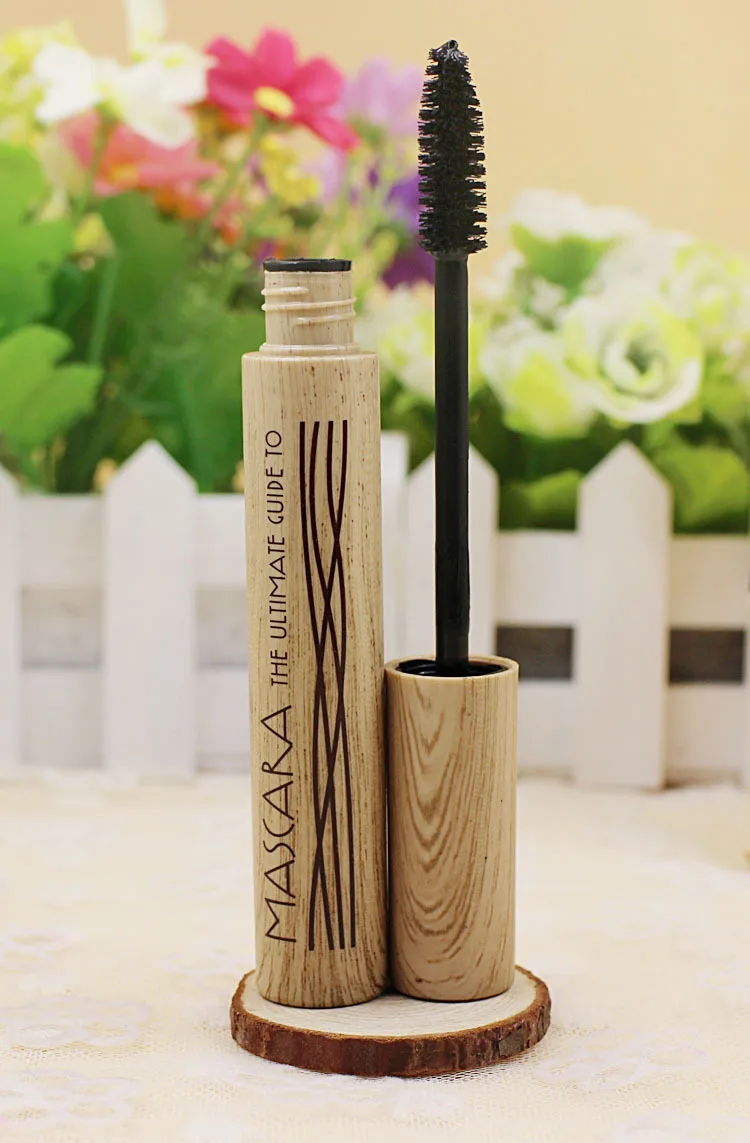 2018 Real Mascaras Hot Sale Korean Brand Makeup Mascara Natural Wood