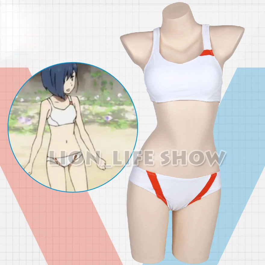 Женский купальник Дарлинг в Franxx 02 Zero Two Ichigo Купальник бикини Ep7 костюм для