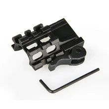 PPT тактические аксессуары для пневматического оружия прицелы рельсы Быстрый съемный прицел угольное крепления подходит на 22 мм рельс GZ22-0223