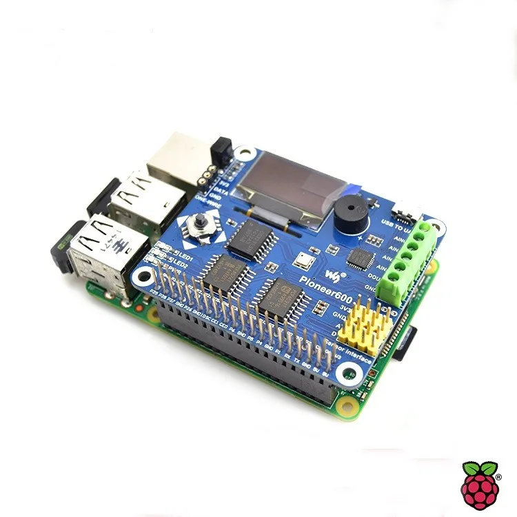 Бесплатная доставка Высокое качество только Raspberry Pi Энсор плата расширения с AD DA RTC OLED для Raspberry Pi +/ b +/2B