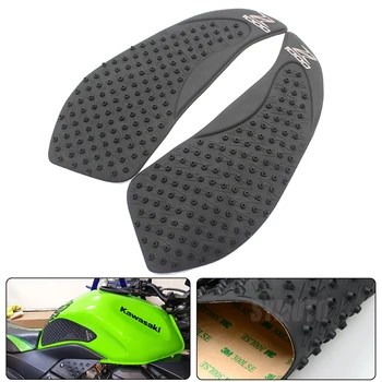 

Motorcycle Anti slip Tank Pad 3M Side Gas Knee Grip Traction Pads Protector Sticker For Kawasaki Z1000 Z 1000 2010 11 2012 2013