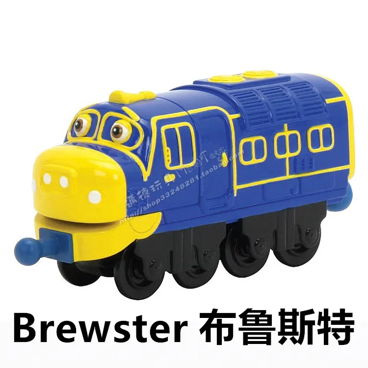 100 original Learning Curve Chuggington Diecast Train Toy RAILWAY BREWSTER T9 free shipping
