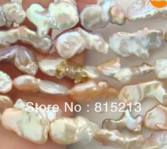 

ddh001670 HUGE 18"18-25MM SOUTH SEA GENUINE GOLD LAVENDER MULTICOL PEARL NECKLACE 14K