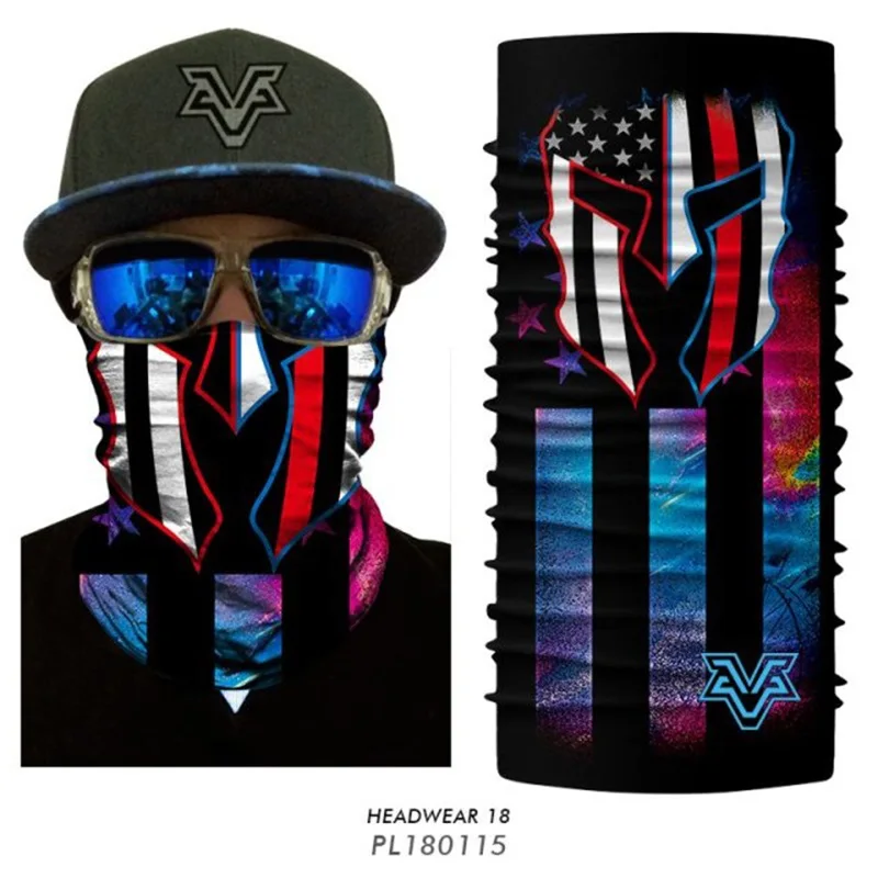 

Flag Sport Scarf Ski Hike Head Bandana Braga Cuello Moto Mascara de Pesca Sport Outdoor Half Face Mask Men Women Bandamka