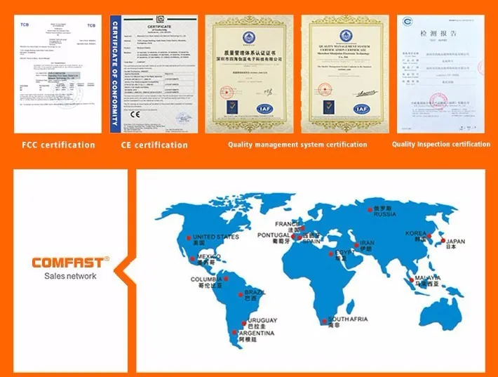 best mesh wifi extender Comfast WIFI Router English Version 802.11AC Dual Band 2.4/5G access point 1750MBPS high power wi fi router for Enginering wifi router range extender