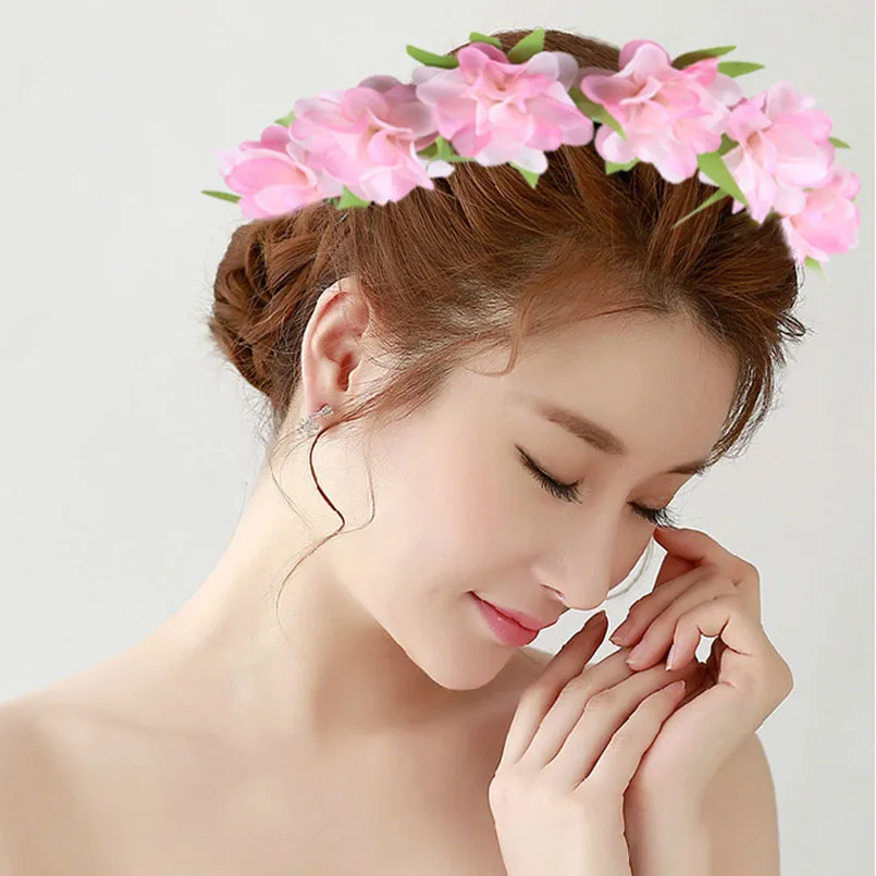 flower garland style 1-pink 2