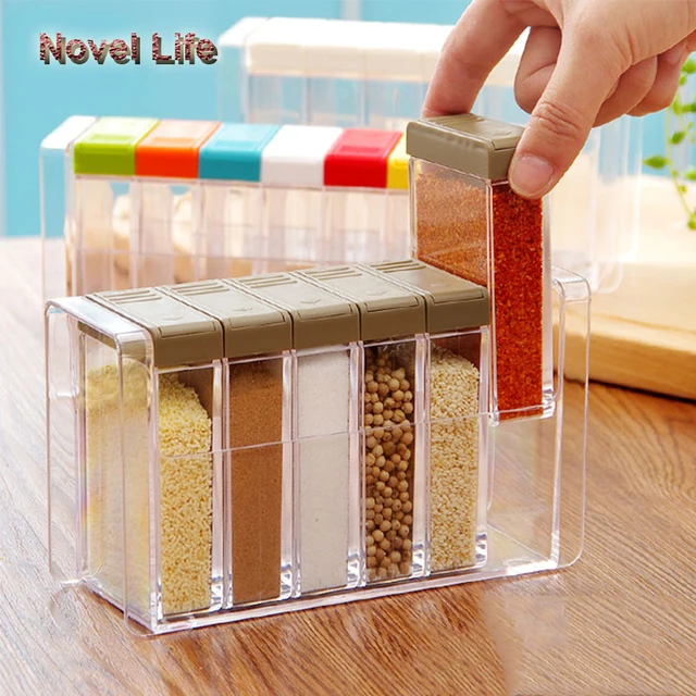 household items creative idea korean style small box set for kitchen condiments 6pcs a set colorful - Kitchen Items household items creative idea korean style small box set for kitchen condiments 6pcs a set colorful - Kitchen Items