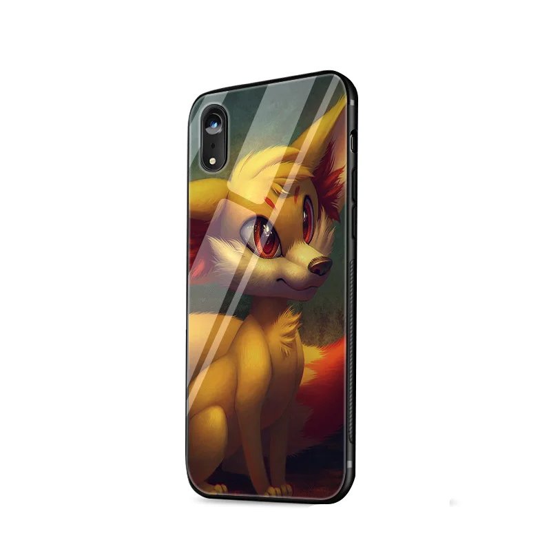 Desxz милые с рисунком рождественского оленя из мультфильма Животные лиса Олень в виде ежа Стекло кожаный чехол для мобильного телефона для huawei Honor P20 10 Lite рro Y6 Y9 7A 8X крышка