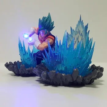 

Dragon Ball Z Vegetto Blue Led Night Lights Lampara Dragon Ball Super Goku Vegeta Kamehameha Lamp Lampara Led Dragon Ball