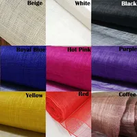 Top Quality 91cm/35.9" Large Width Imported Sinamay Fabric for Race Derby Fascinator Millinery Hat Making Sewing Craft 14 Colors - Image 6
