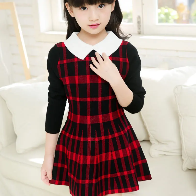 

Fashion Autumn Winter Girl Dress Baby Dresses New Casual Children Clothing Baby Dresses Girls Long Sleeve Kids Clothes