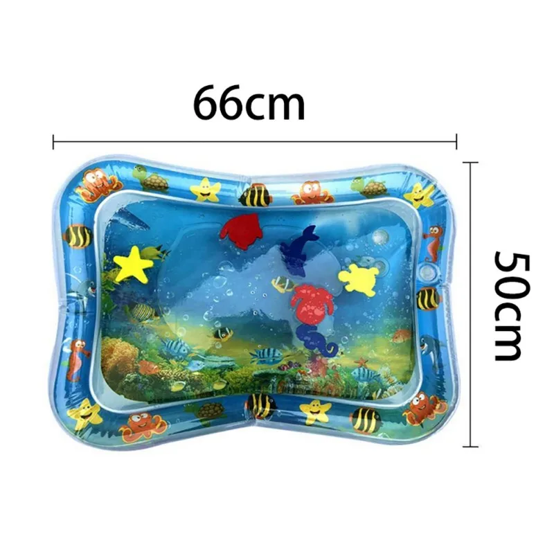2019 תינוקות ילדים מים משחק כרית מתנפחת עבה PVC ילדי כיף פעילות משחק מרכז תינוק מים כרית תינוק