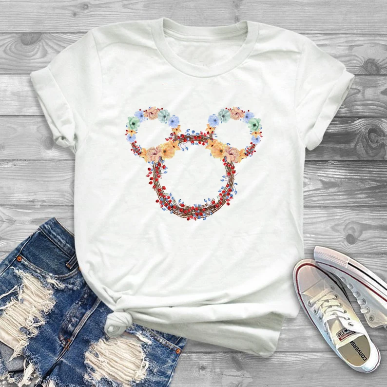 Camiseta-Mujer-Harajuku-T-Shirt-Women-2019-Clothes-Korean-Tops-Flower-Mickey-Vintage-Graphic-Tees-Streetwear (1)