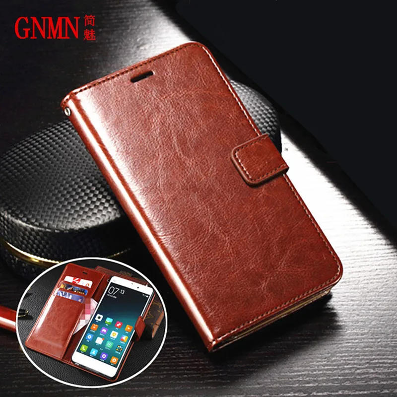 

GNMN Original For Xiaomi Redmi Note 3 Case Hight Quality Flip Leather Cover For Redmi 3 3S 3X HM3 Book Style Phone Cover shell