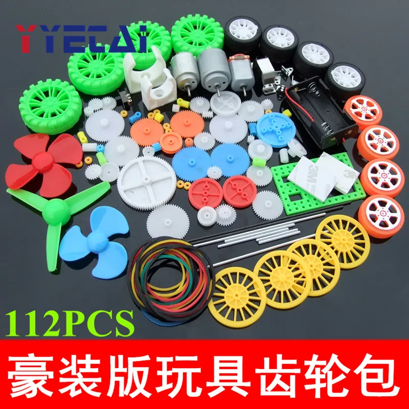 Gear Same Quality inspection day shipping Axle Motor Tire Combination Kit Plast Accessories Model 112