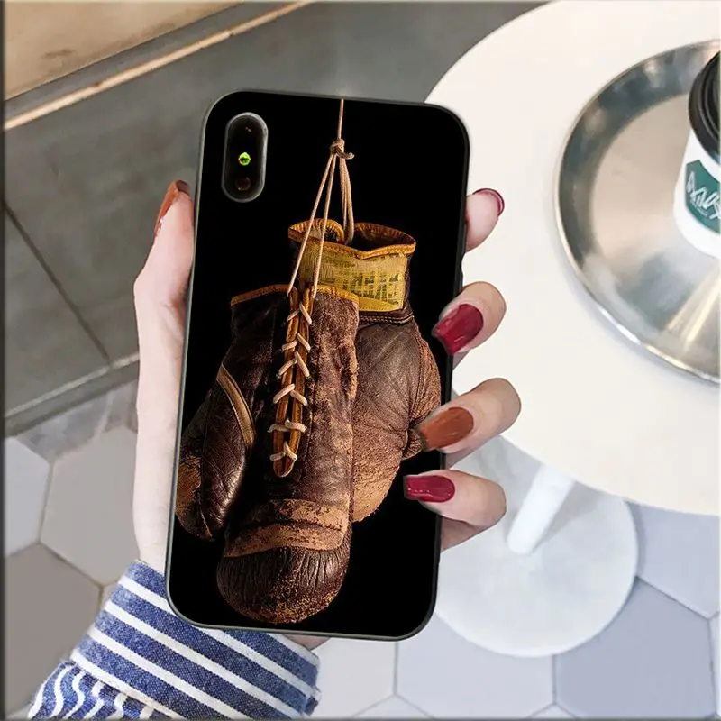 Cartoon Boxing Girl Gloves