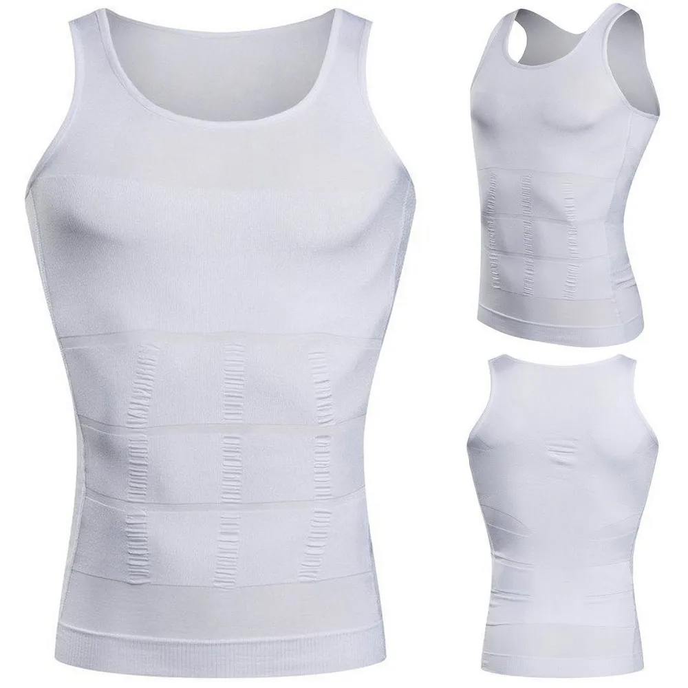 Men Slimming Underwear Body Shaper Waist Cincher Corset Men Shaper Vest Body Slimming Tummy Belly Waist Slim Body Shapewear