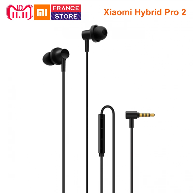 Новые оригинальные Xiaomi mi Hybrid Pro HD 2 Наушники вкладыши проводное управление