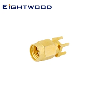 

Eightwood 5PCS SMA Plug Male RF Coaxial Connector PCB Mount Straight Adapter for Base station Antenna Telecom Instrumentation