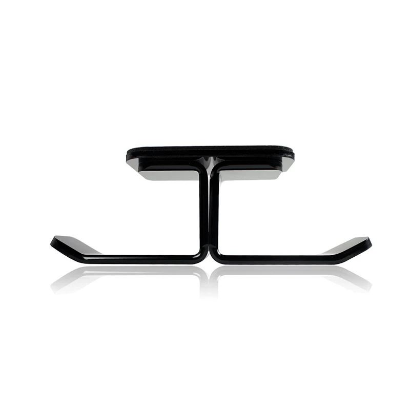Durable Headphone Headset Holder Hanger Double Hook Wall Desk Mount Desktop Display Earphone Headset Bracket Holder Stand (8)