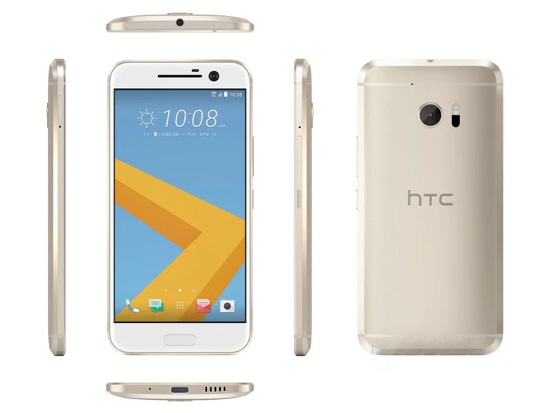 Refurbished Unlocked Cell Phone HTC 10 (M10) 4+32GB ROM 5.2" Screen  Qualcomm820  Fingerprint 4G-LTE Quick Charge 3.0 iphone 8 refurbished
