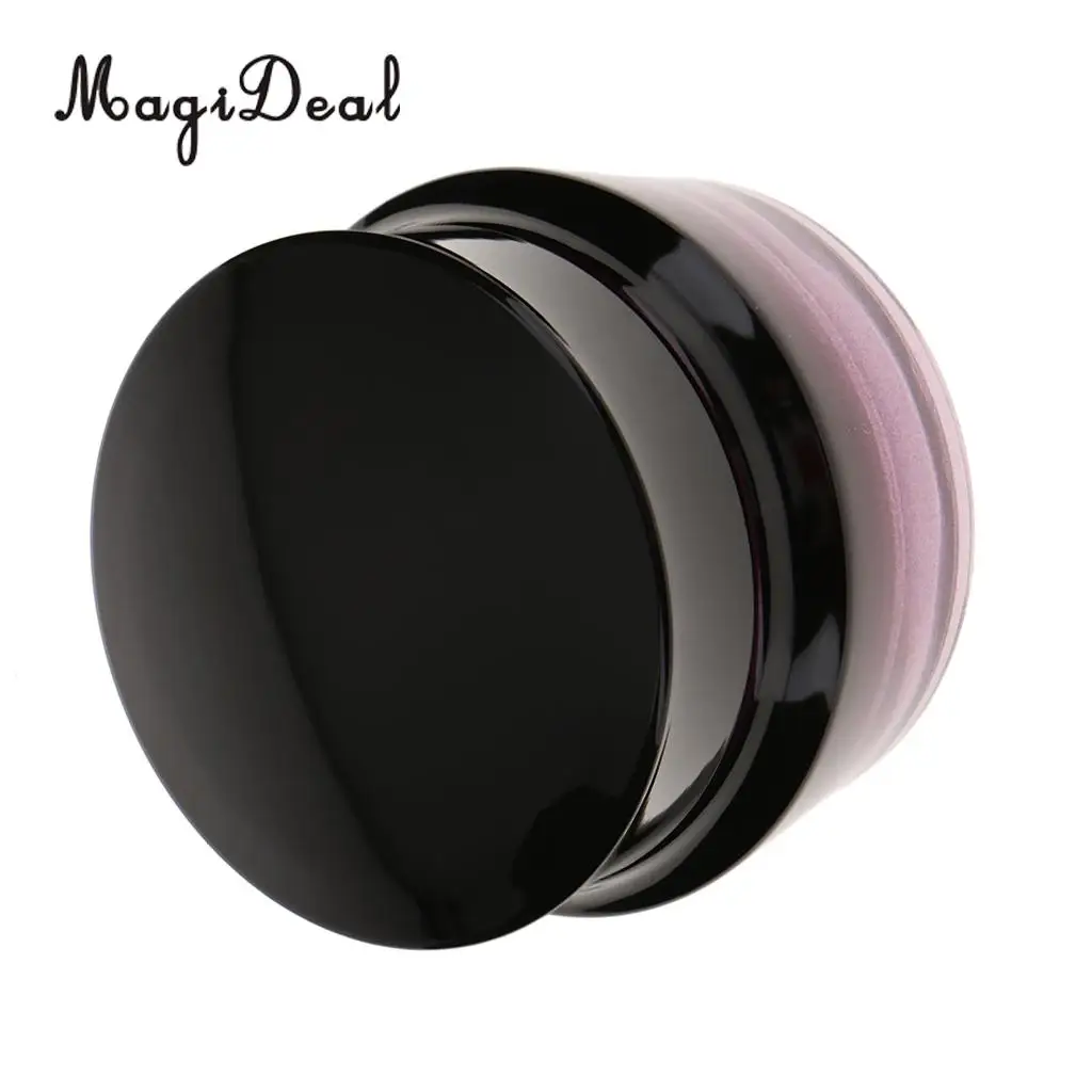 2x Empty Glass Makeup Cream Jar Pot Lotion Bottle Cosmetic Refill Container 30ml with 50ml
