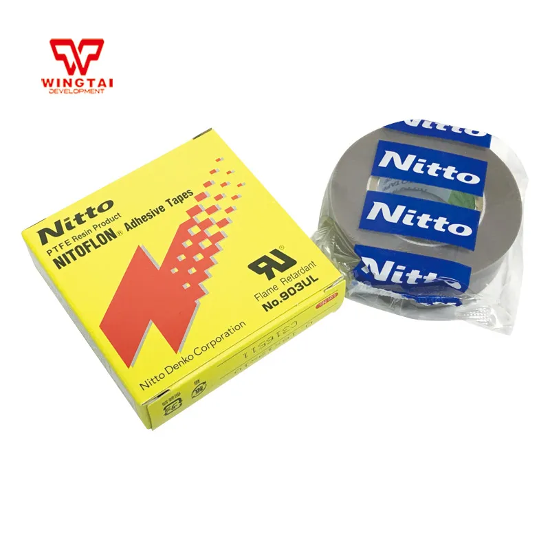 

50rolls/lot Nitto Denko 903ul Nitoflon Electrical Tape T0.18mm*w19mm*l10m