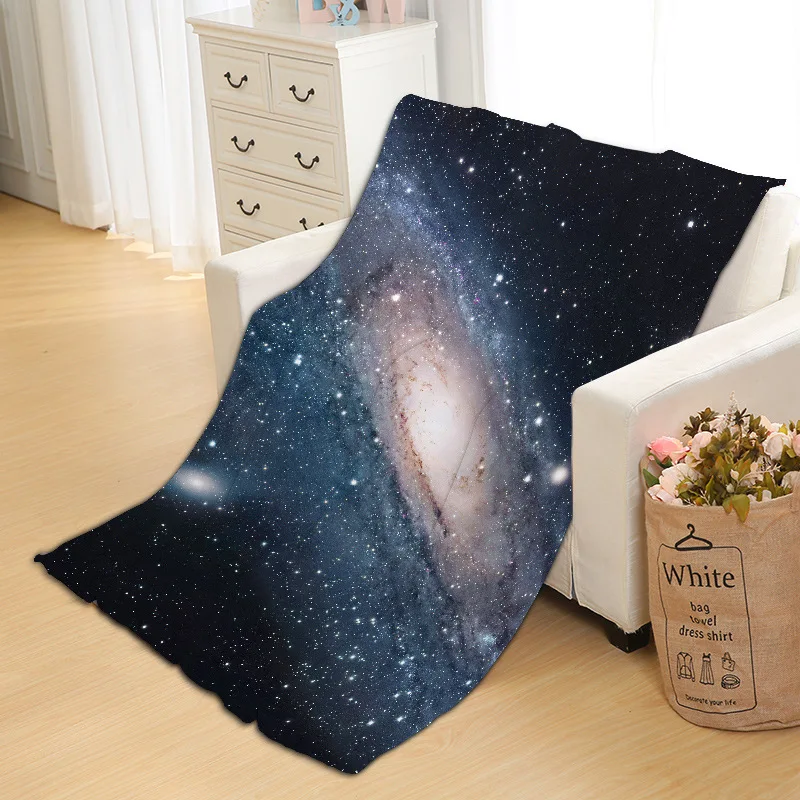 Флисовое одеяло Ван Гог «Звездная ночь Галактика», коврик для ванной, полотенце для сна, путешествий, дома, сна, спальни, одеяло для пикника, детский подарок