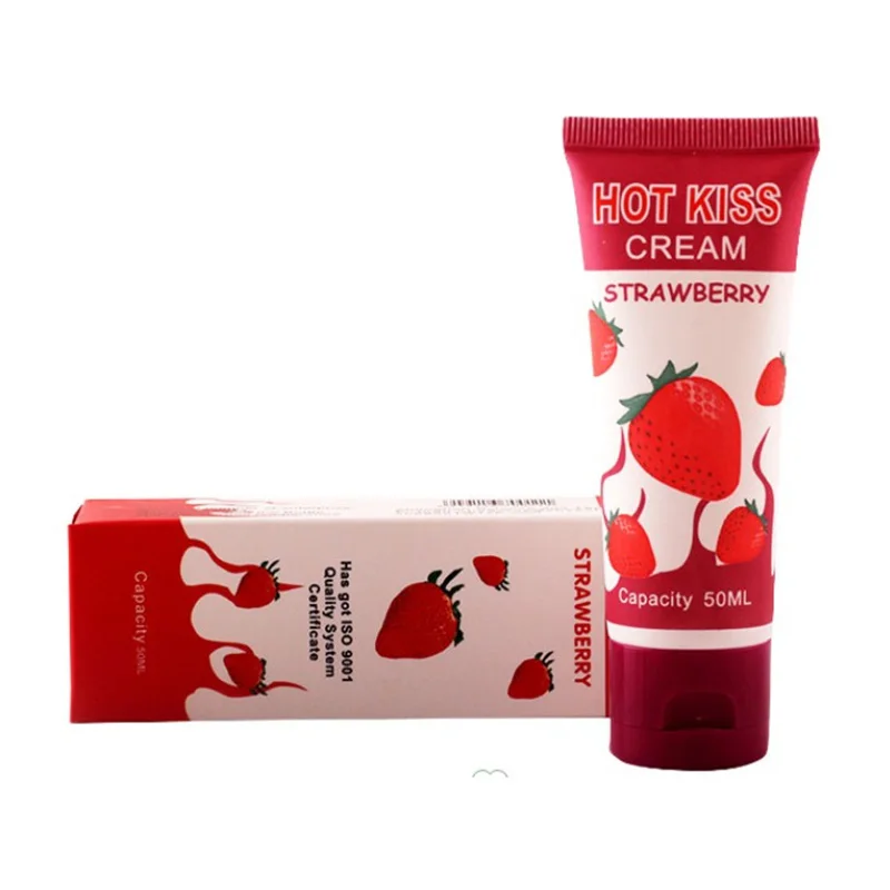 50ml Strawberry Sex Lubricant For Edible Oral Sex Lubricant Anal Excite Woman Oral Lube Vaginal Gay Lubricante Oral Job for Anal (4)