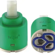 Аксессуары для ванной комнаты, кран катушки, холодной и горячей воды картридж смеситель с керамической, 25 мм