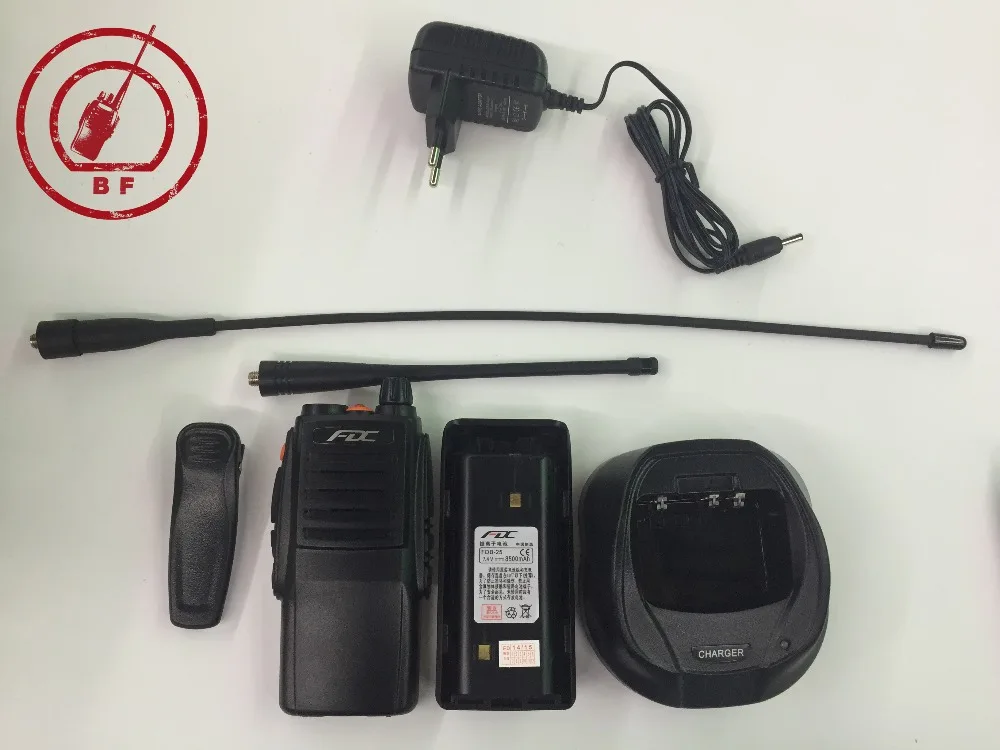 10 Вт VHF walkie talkie FDC FD 850Plus водонепроницаемый двухсторонний радио с батареей 3500 мАч SMA