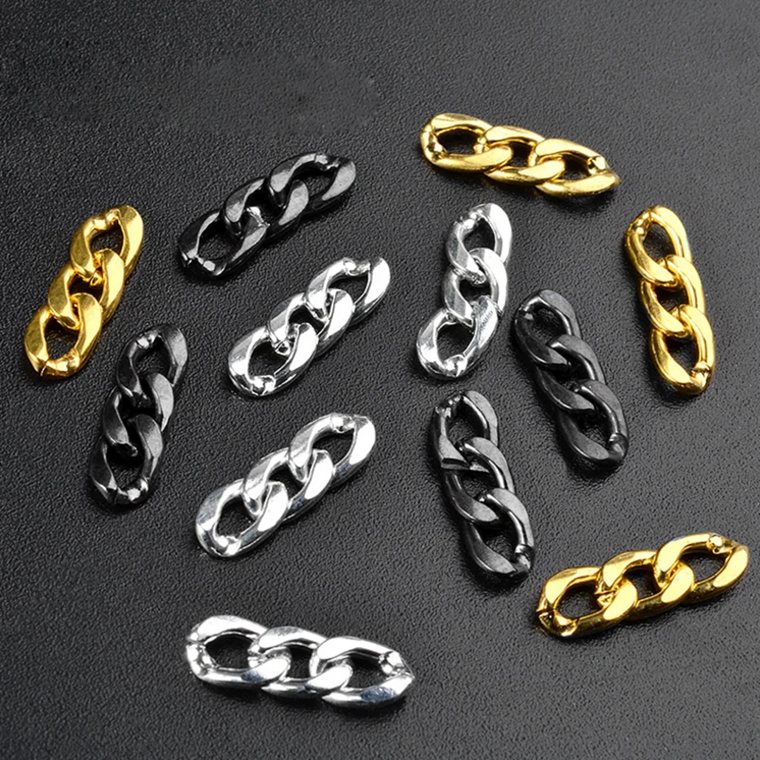 Born Queen металлические 3D украшения для ногтей золотые серебряные черные заклепки цепь с металлическими звеньями в стиле панк маникюр Дизайн ногтей бижутерия для декорирования