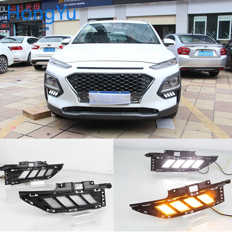 CarflashingLEDDRLDaytimeRunningLightDaylightsforHyundaiEncino