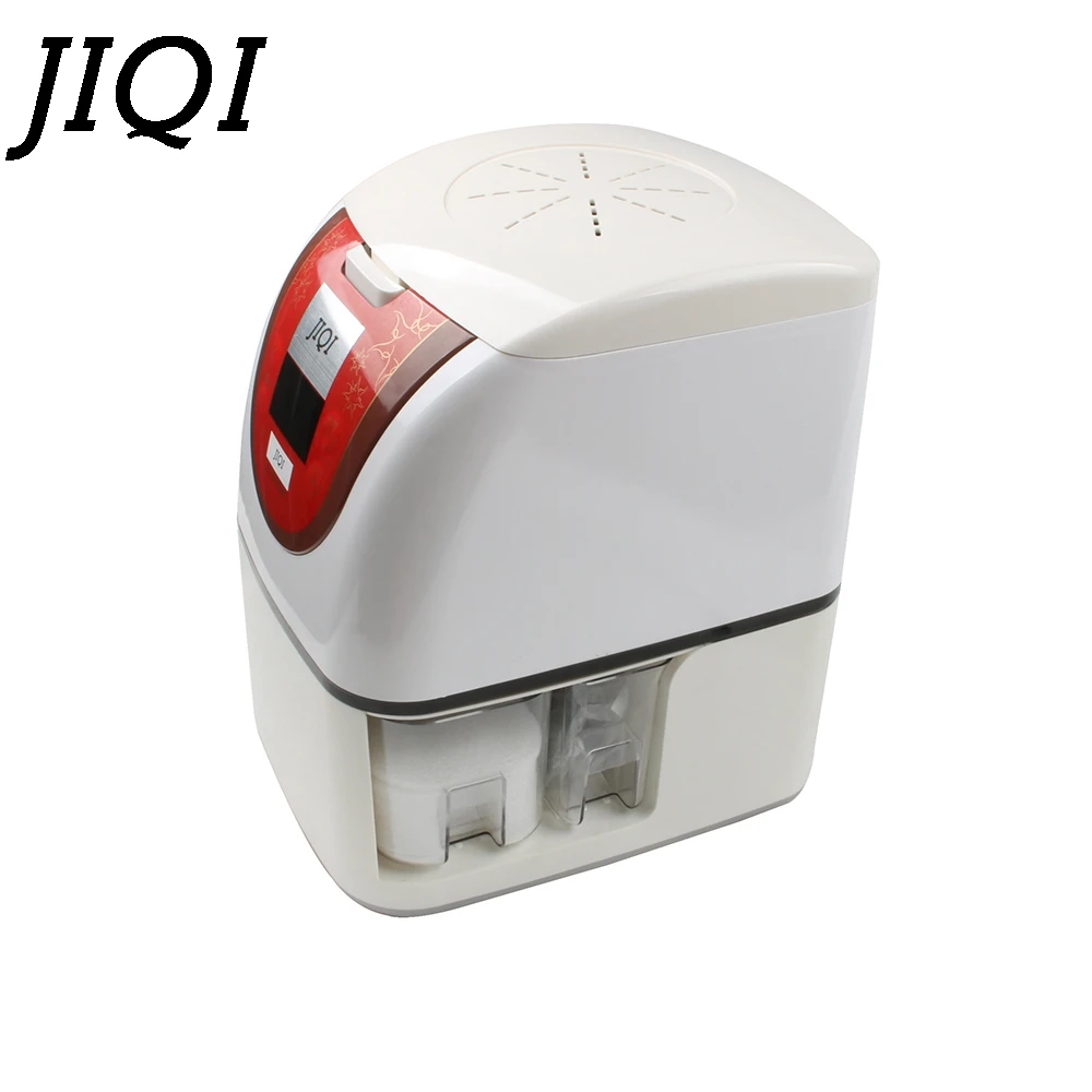 

JIQI Electric Mini oil Extractor Automatic Heat&Cold Fried Oil press machine peanut presser Sesame Sunflower Seed Expeller EU US