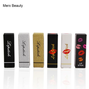 

5G 5ml Lip Balm stick Tube Paper Packing Box White Black, DIY Lipstick Tube/Case/Container Gift Packing box 25*25*82mm