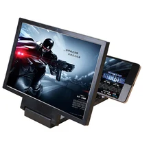 HD 3D Video Enlarged Screen Mobile Phone Amplifier Magnifier Bracket Stand Cellphone Holder for All Smart Phone Eyes Protection